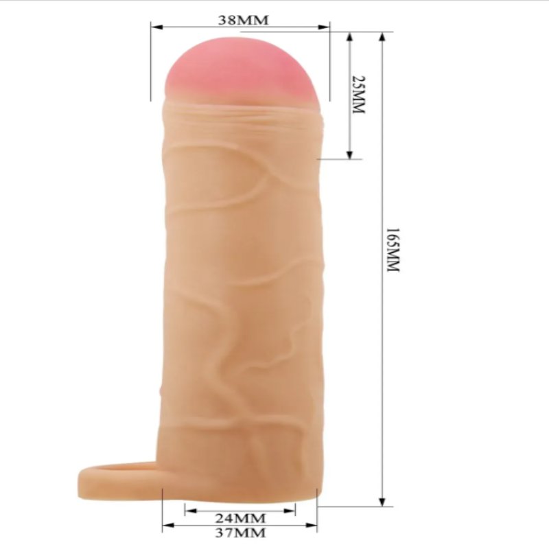 Удлиняющая насадка презерватив Pretty Love - Bunion 1" Flash, BI-026253