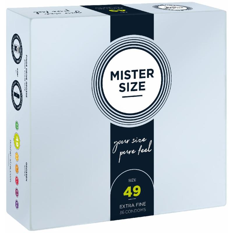 Презервативы Mister Size 49 mm (по 1шт)