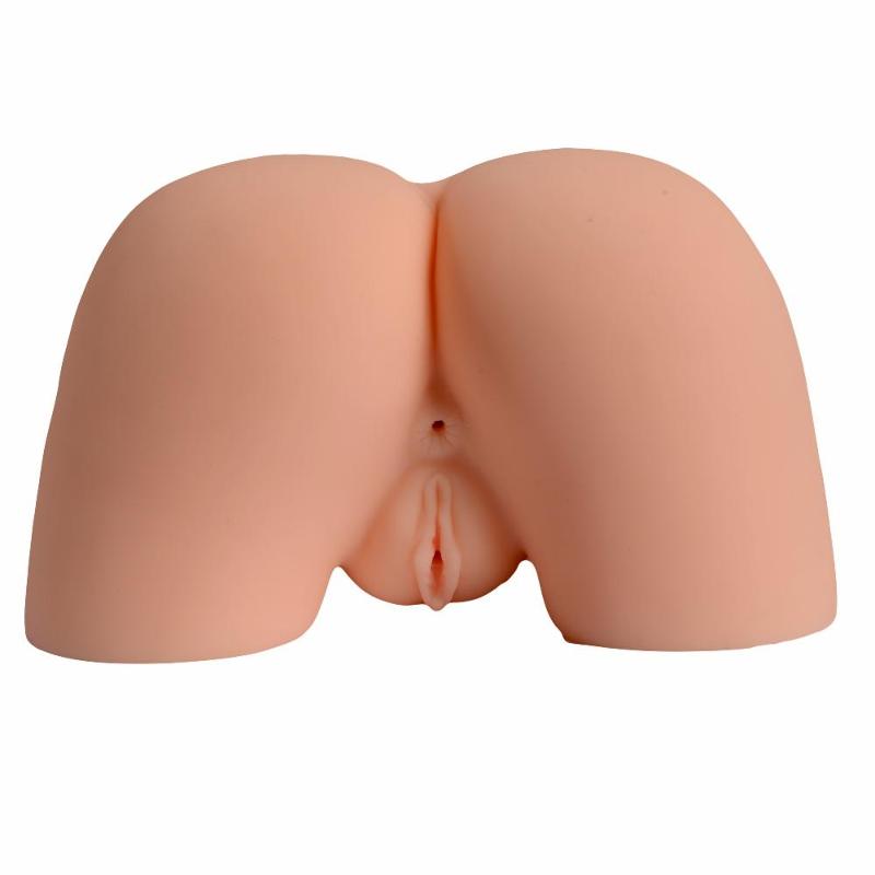 Реалистичное тело-торс Anica Solid Silicone Sexy Doll   L анус-вагина без вибрации телесный