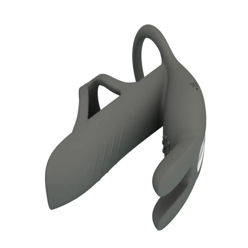 Насадка с вибрацией Pretty Love - MASTER RING GRAY, BI-210326-1