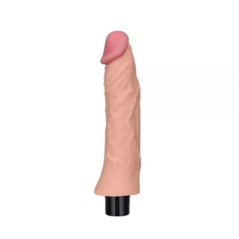 Реалистичный вибромассажер телесний 8" Real Softee
