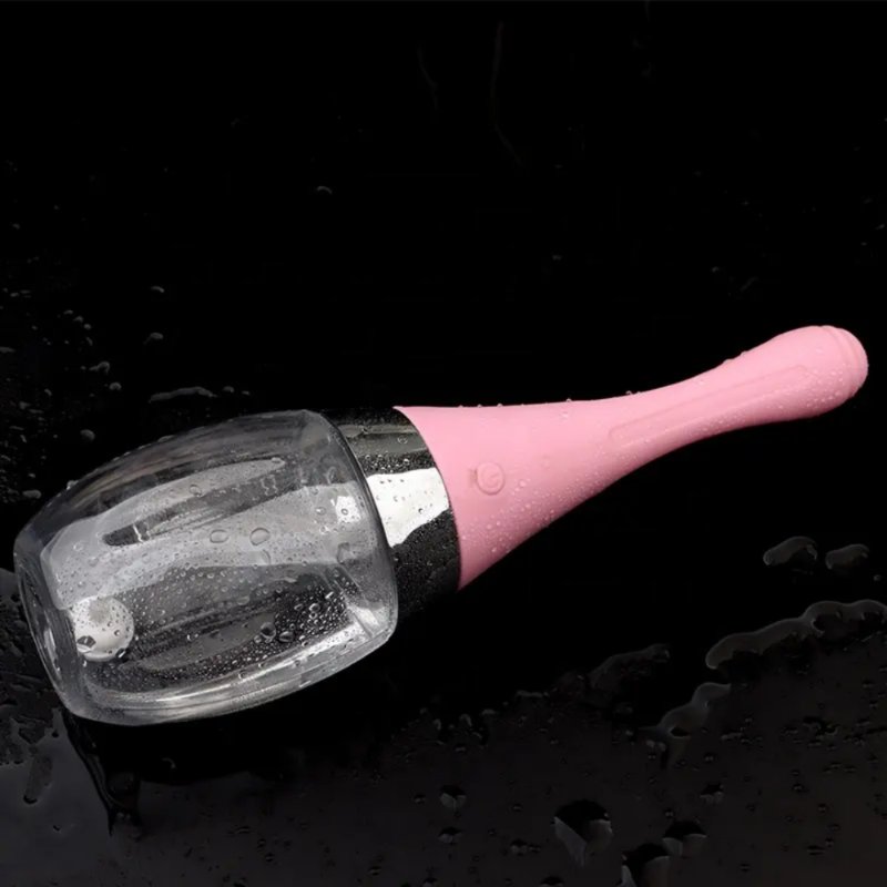 Анальный душ автоматический "Anal shower", цвет розовый, 3 режима подачи, 300 мл