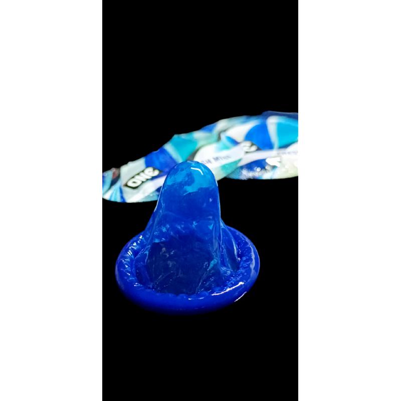 Презервативы ONE Fresh Mint (ароматизированные)(по 1 шт)(упаковка может отличаться цветом и рисунком