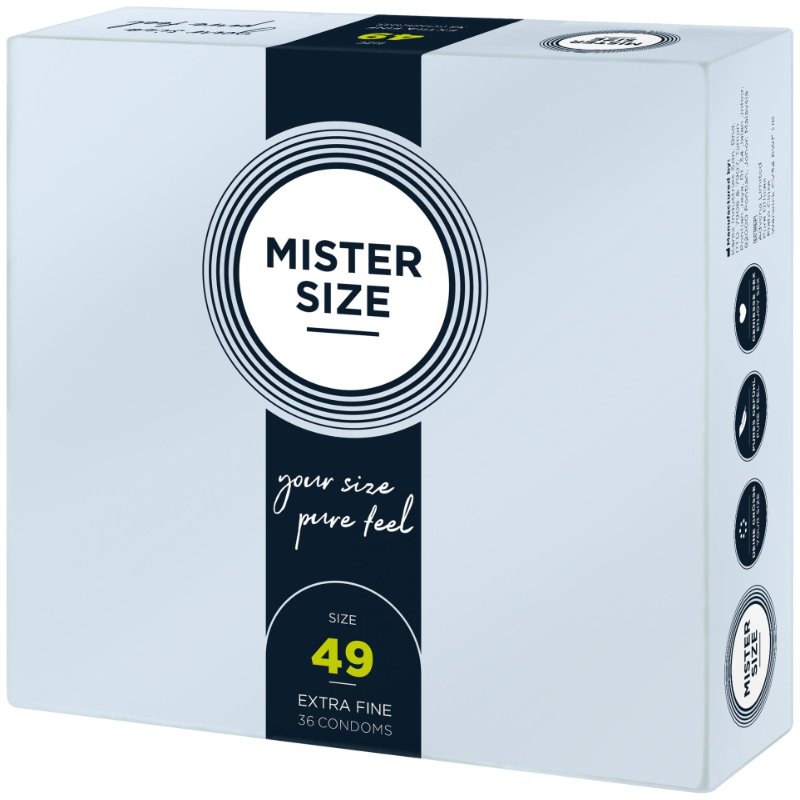 Презервативы Mister Size 49 mm (по 1шт) - зображення 1