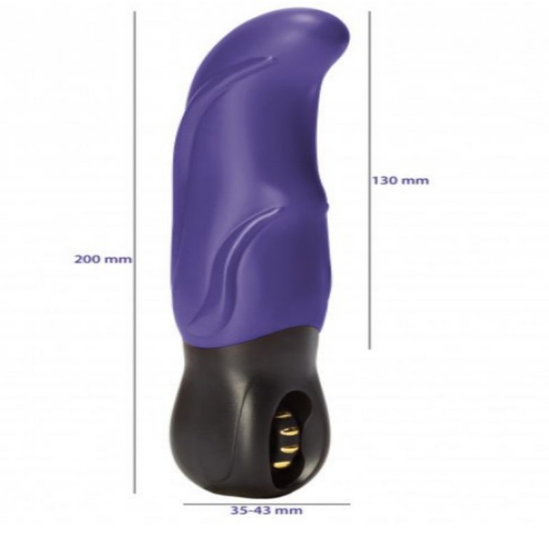 Вибратор Amor для точки G Vibratissimo Blade фиолетовый (Приложение НЕ Функционирует!) - зображення 1