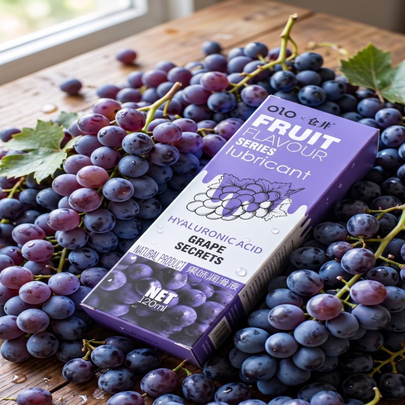 Лубрикант OLO Fruit Flavour Series — Grape Secrets (Виноград)