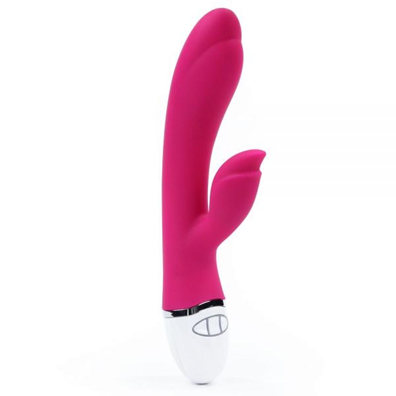 Вибромассажер с рельефным наконечником Rabbit Vibrator USB Rechargeable