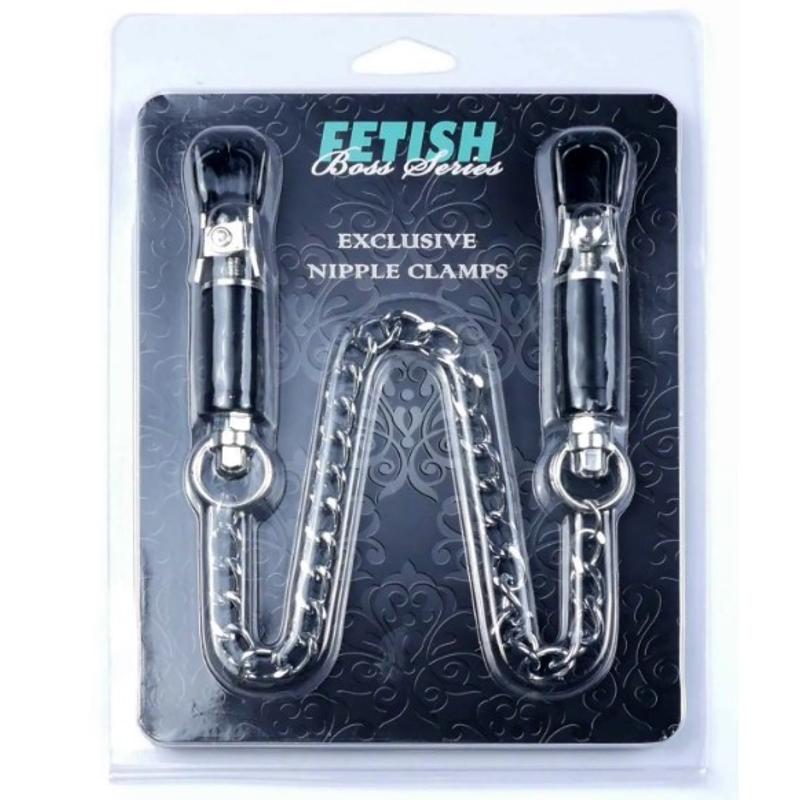 Зажимы для сосков Fetish Boss Series - №12 Exclusive Nipple Clamps