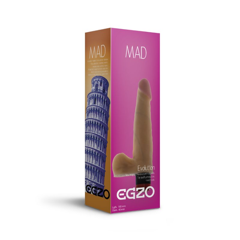 Вибратор EGZO Ciberskin V003 ( 18,5 см х 4 см )
