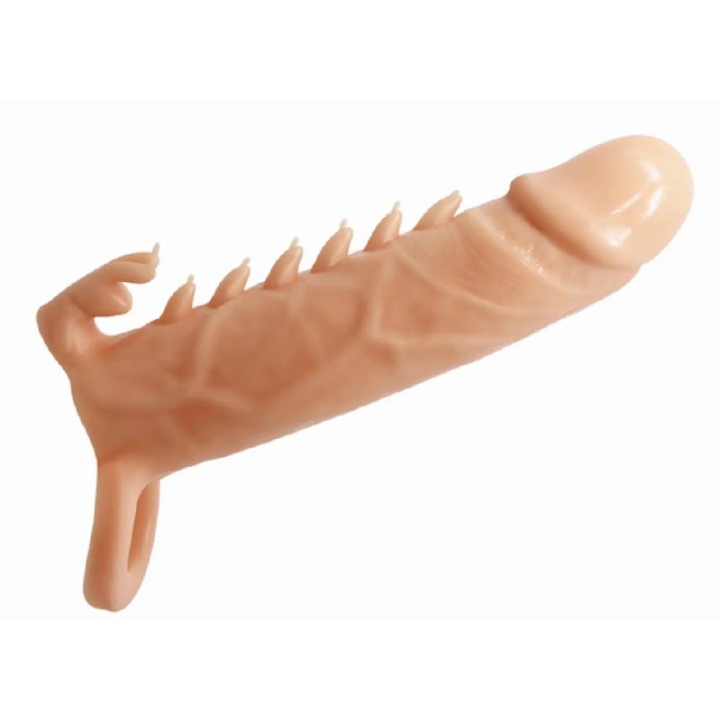 Удлиняющая насадка (удлиняет на 4 см) PREETTY LOVE - Penis Sleeve Emmitt
