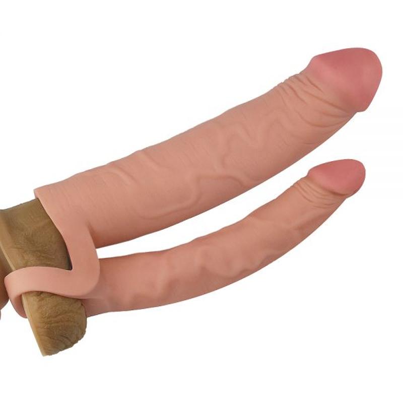 Насадка двойная Add 2" Double Penis Sleeve без вибрации
