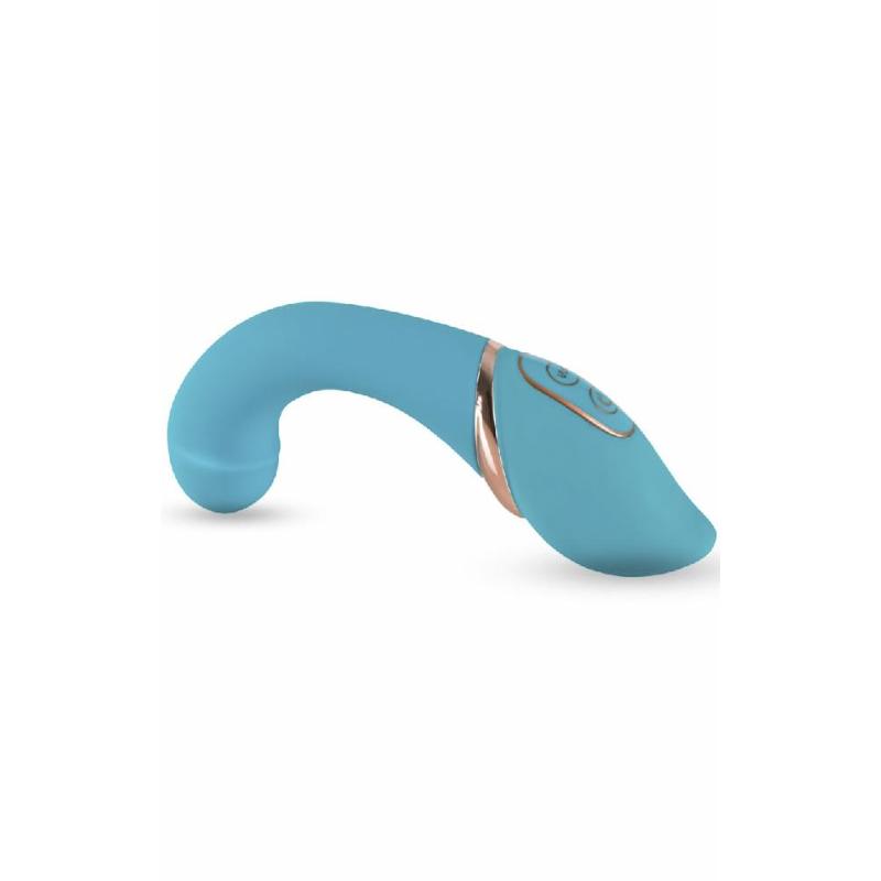 Вибратор для точки G - Jülie Lovetoys бирюзовый