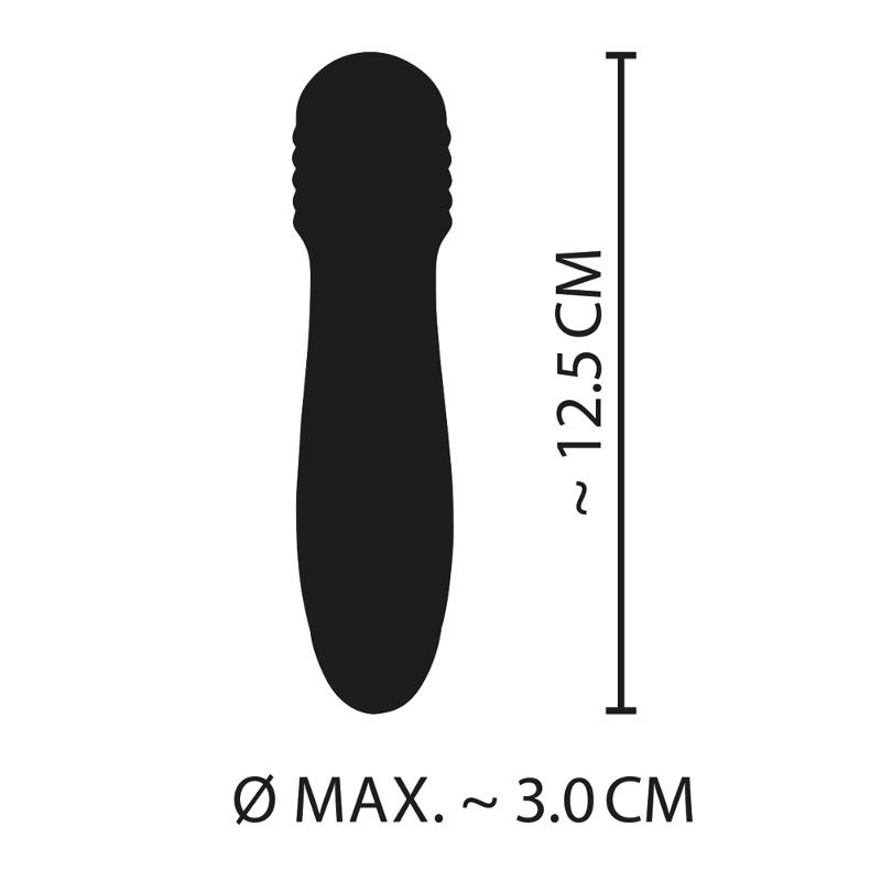 Вибростимулятор с необычной структурой Cuties Mini Vibrator  с 7 различными вибрационными режимами