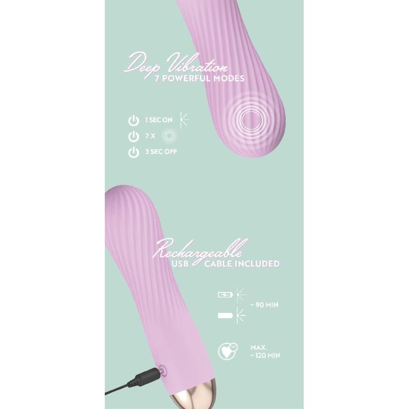 Мини-вибратор Cuties Mini Vibrator с 7 различными режимами вибрации