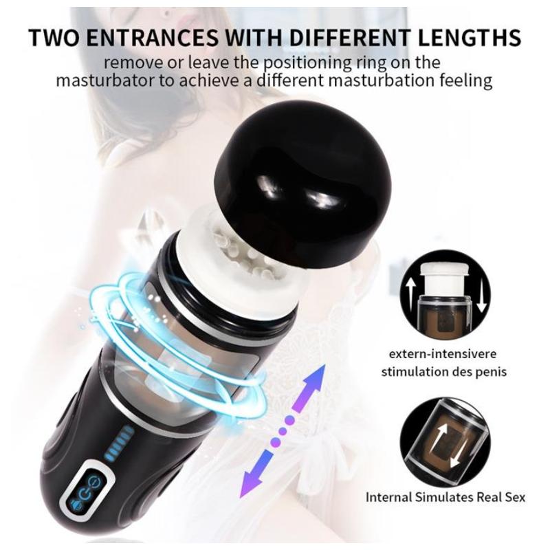Автоматический 3D мастурбатор Gia Thrusting Cup-Hand Free