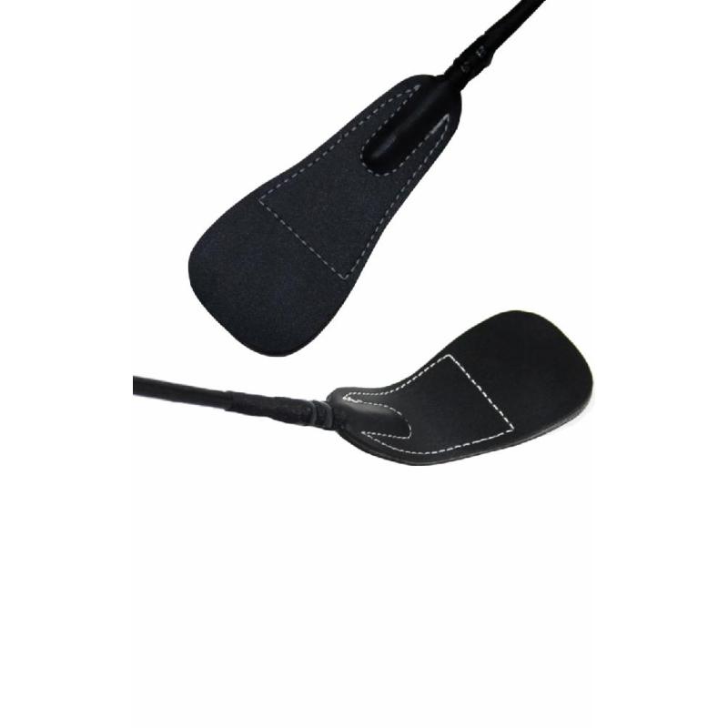 Стек из натуральной кожи Spanker черный