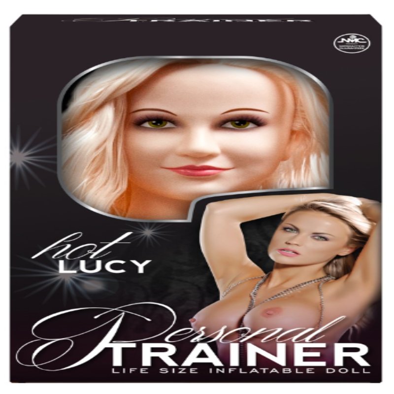 Кукла Hot Lucy с вибрацией 132 см сидя - зображення 1