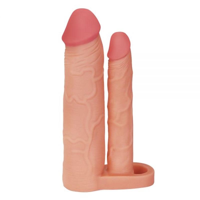 Насадка двойная Add 2" Double Penis Sleeve без вибрации