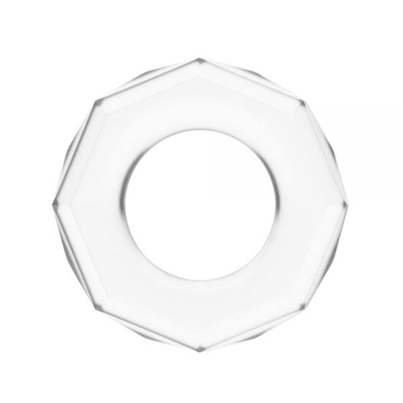 Прозрачное эрекционное кольцо POWER PLUS Cockring, Clear