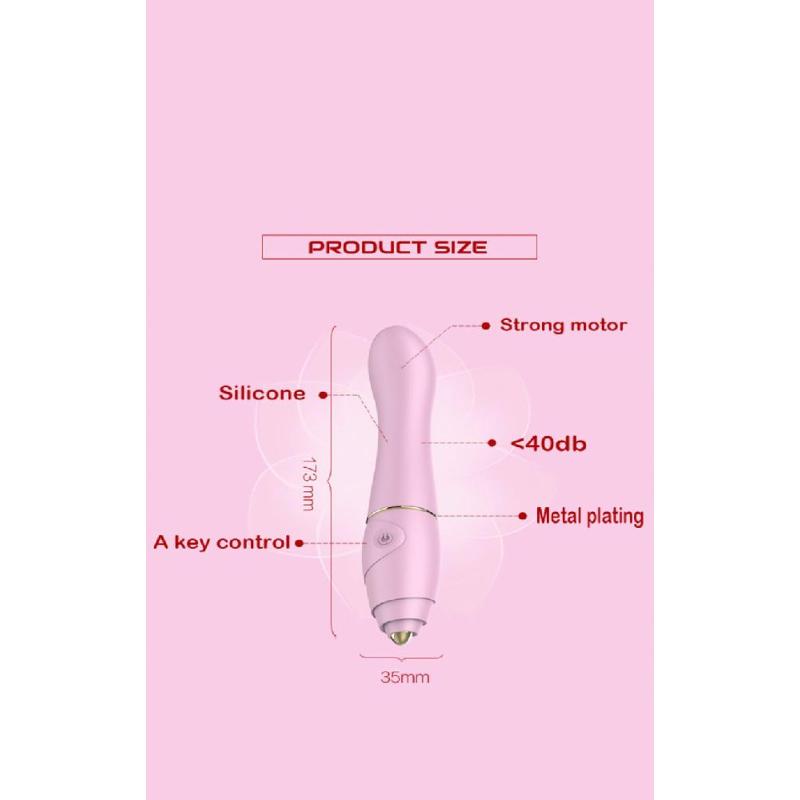 Вибромассажёр G Spot 10 режимов вибрации,функция подогрева до 40 г. и функцией блокировки кнопок