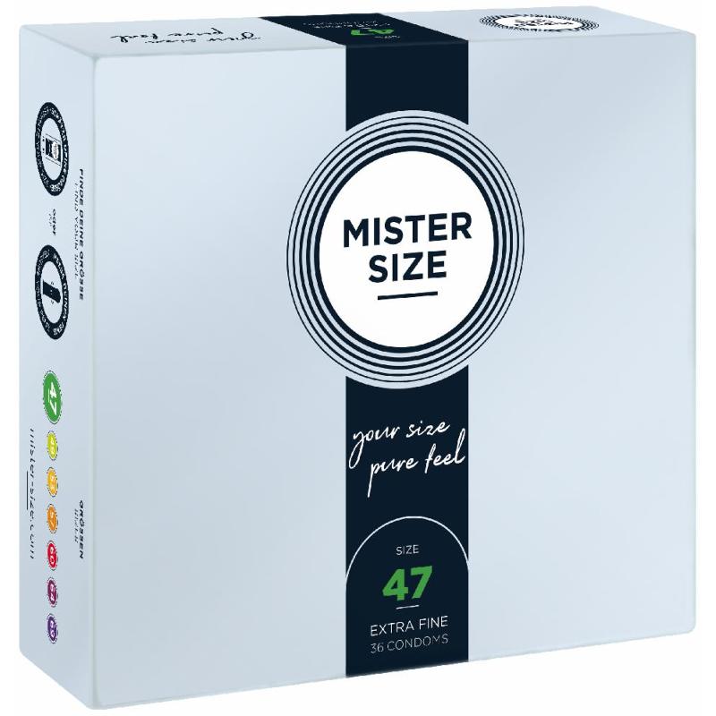 Презервативы Mister Size 47 mm (по 1шт)