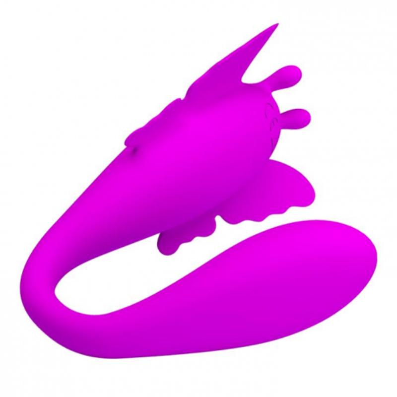 Вибромассажер для пар серии Pretty Love - CHIMERA 12 FUNCTIONS