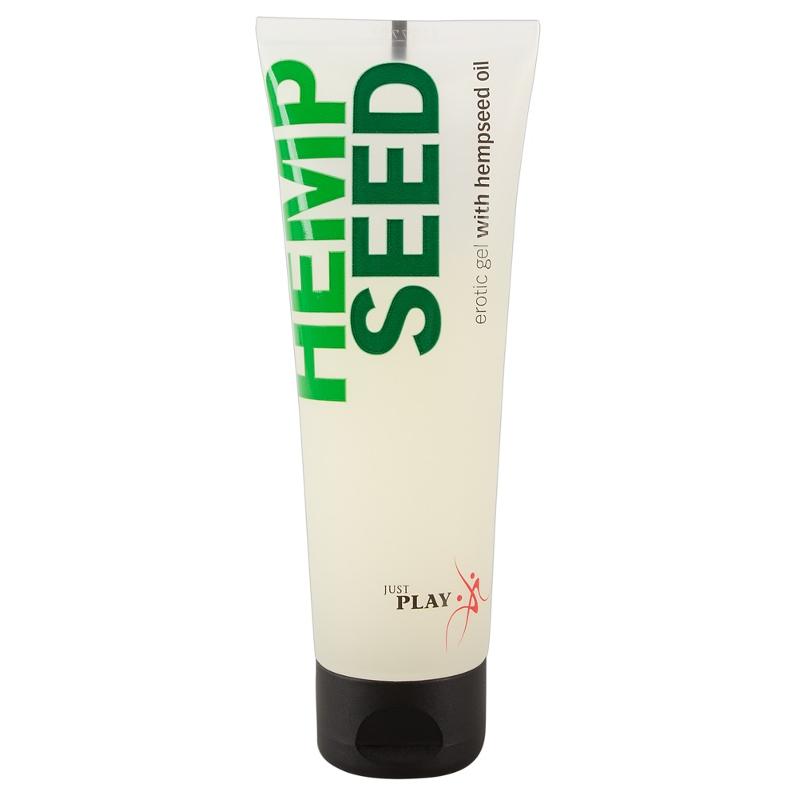 Расслабляющий веганский гель для секса и массажа Just Play Hempseed 80 мл - зображення 1
