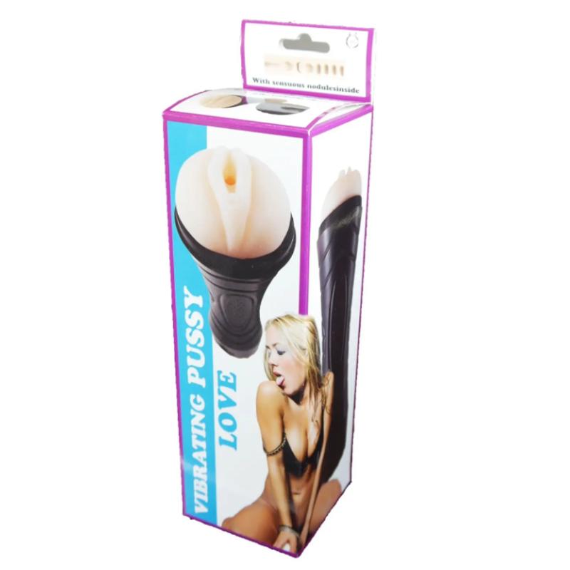 Вагина - мастурбатор Boss Series: Vagina cyber skin - Latarka