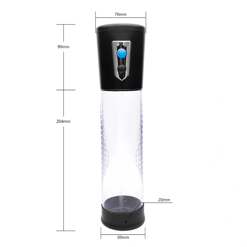 Вакуумная помпа для пениса CANWIN Passion Pump P401A, электрическая автоматическая