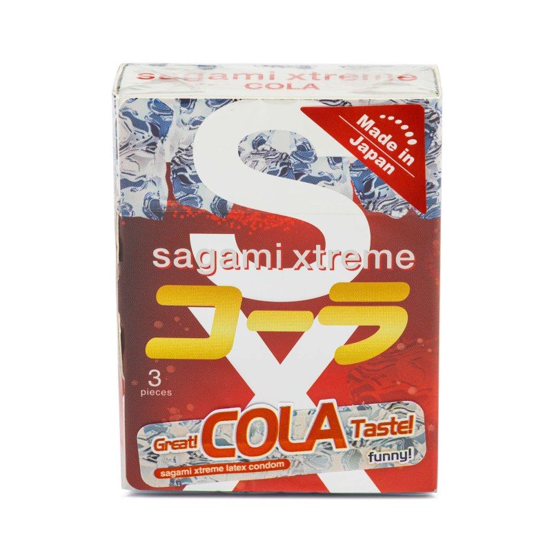 Презервативы ультратонкие SAGAMI XTREME COLA №3 (упаковка 3 шт) - зображення 1