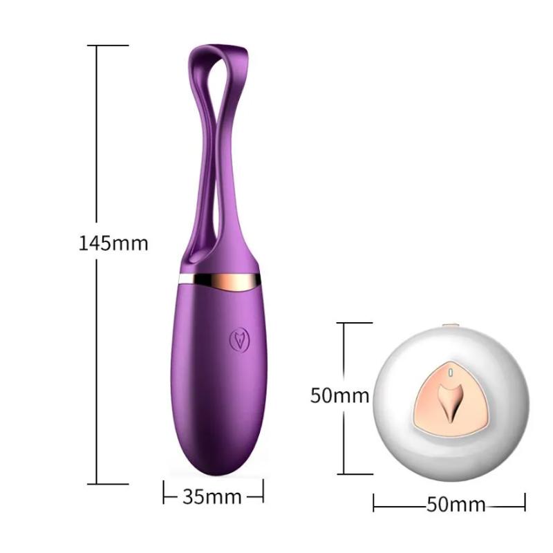 Виброяйцо с пультом ДУ - Vibrating Silicone Love EGG USB
