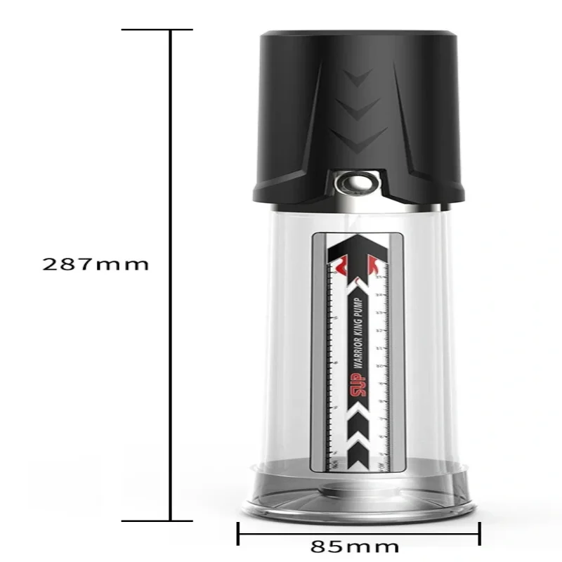 Вакуумный насос для пениса CANWIN SUP Warrior King Pump с мягкой TPE-манжетой