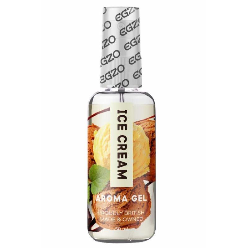 Оральный гель-лубрикант EGZO AROMA GEL - Ice Cream, 50 мл