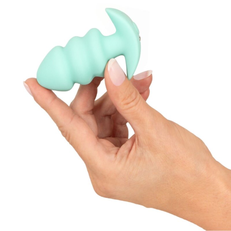 Анальная пробка с вибрацией Vibrating Mini Butt Plug Green