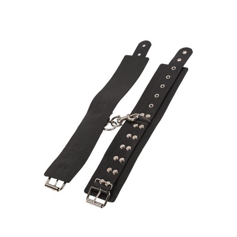 Оковы Leather Restraints Leg Cuffs, Black