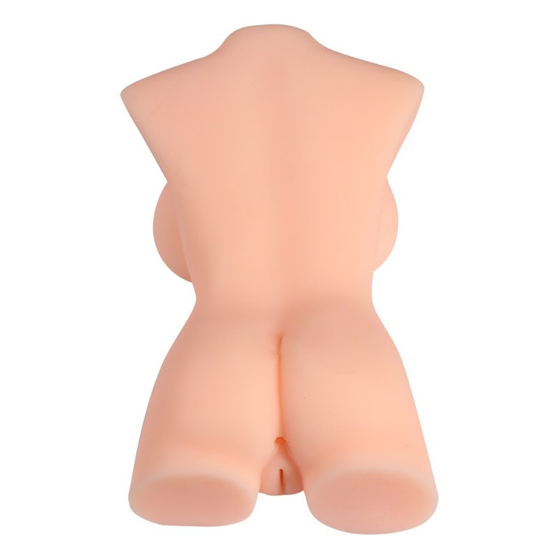 Мастурбатор мини-торс  вагина-анус Bella Mini sex doll  без вибрациицвет телесный