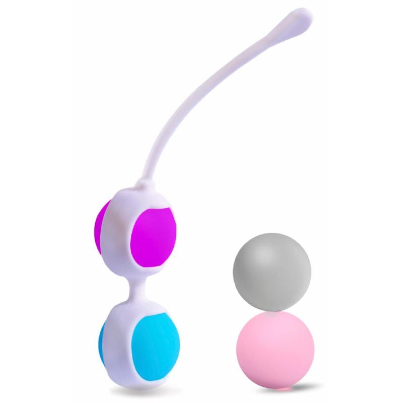 Набор вагинальных шариков  Kegel Ball Set микс цветов
