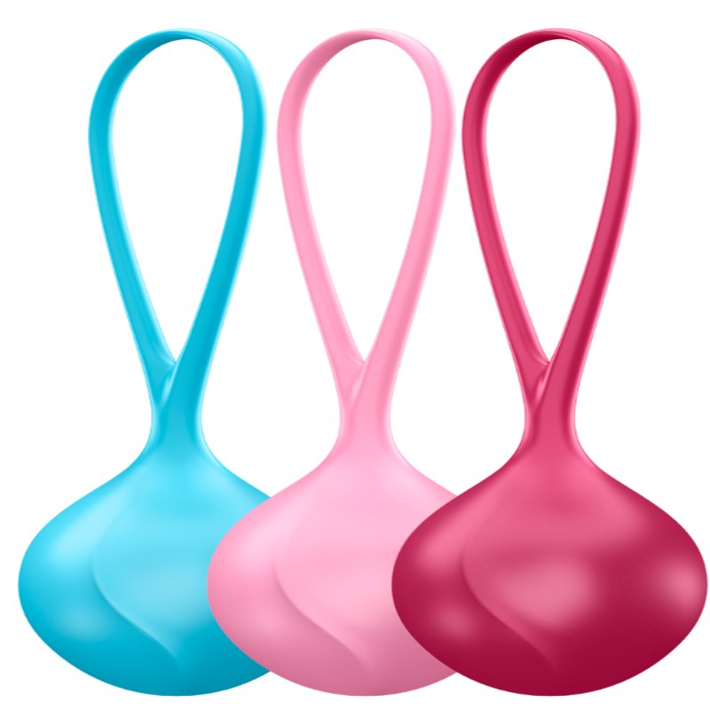 Набор вагинальных шариков Satisfyer Strengthening Balls 3 pieces Training Set (3шт)