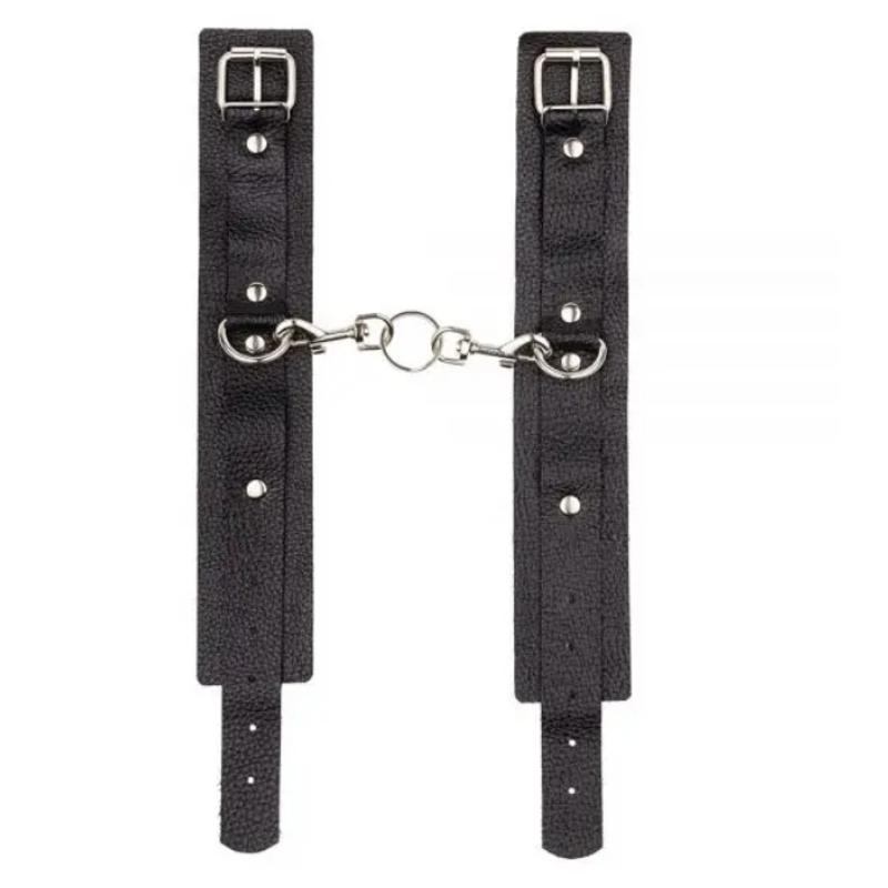 Оковы Leather Standart Leg Cuffs, Black