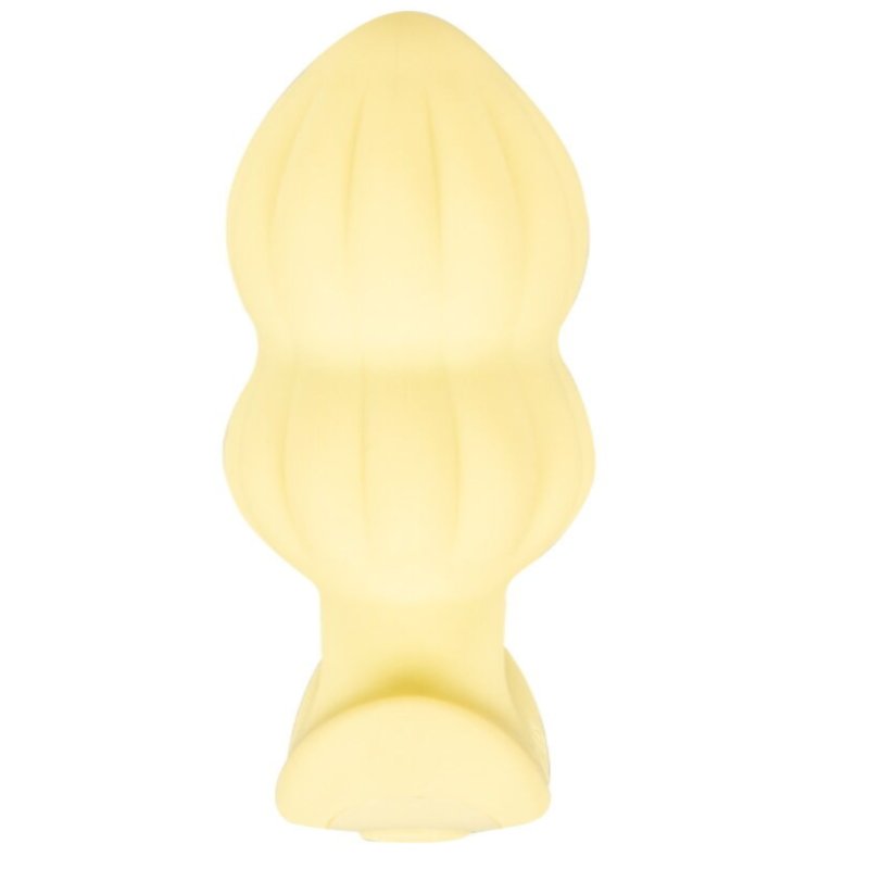 Анальная пробка с вибрацией Vibrating Mini Butt Plug Yellow