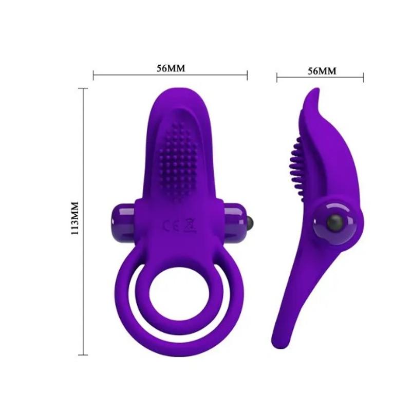 Кольцо эрекционное серии Pretty Love " Vibrant penis ring "