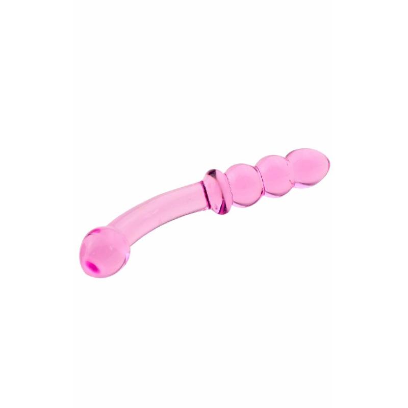 Фаллоимитатор Glassy Pink цвет нежно-розовый