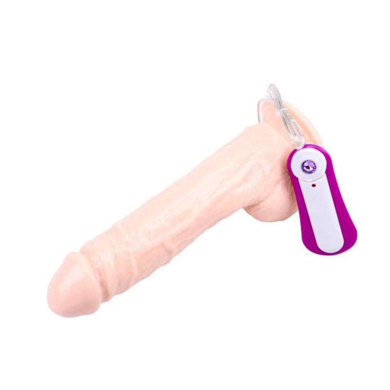 Вибромассажер Alexander Lee 10'' Vibrating Dildo, Flesh