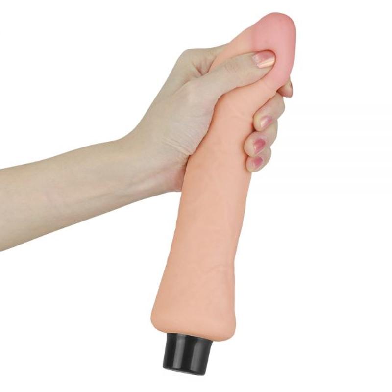 Вибратор с оригинальной формой изгиба 9" Real Softee