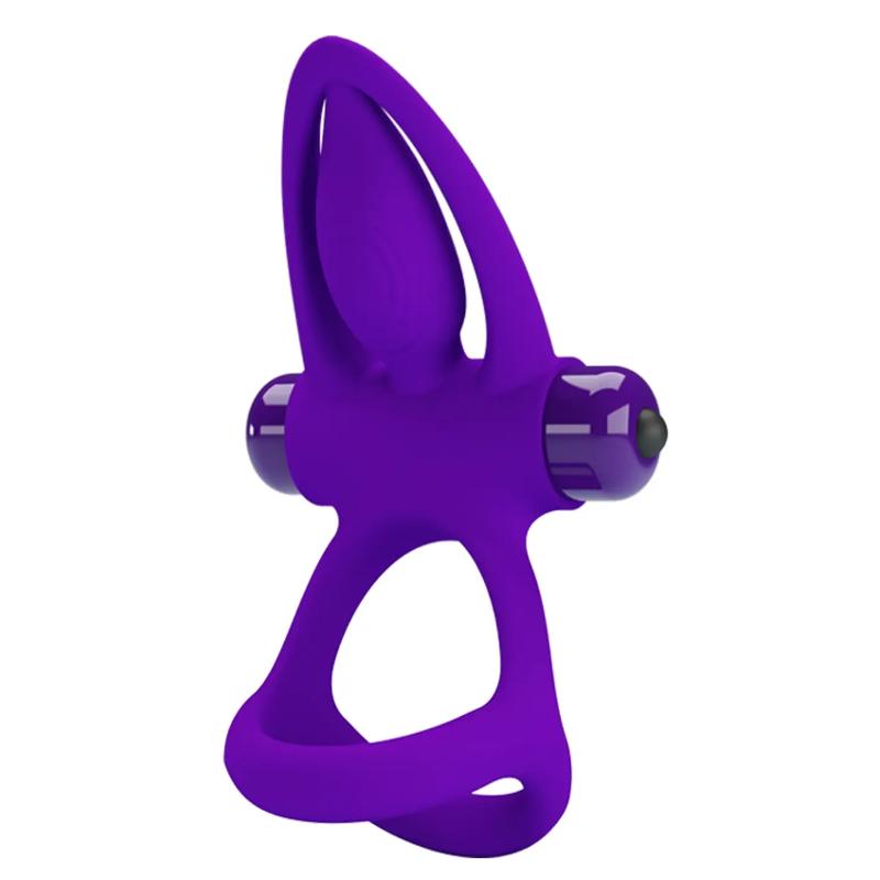 Эрекционное вибро кольцо Pretty Love - Vibration Cock Ring, 10 vibration functions