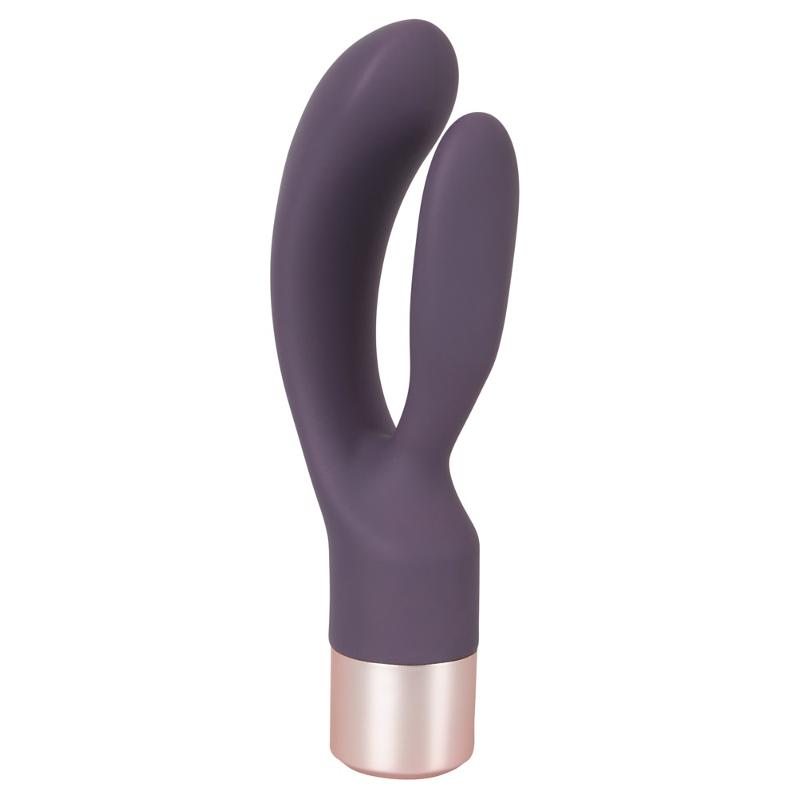 Вибратор кролик  с 10 режимов вибрации Elegant Series Double Vibe
