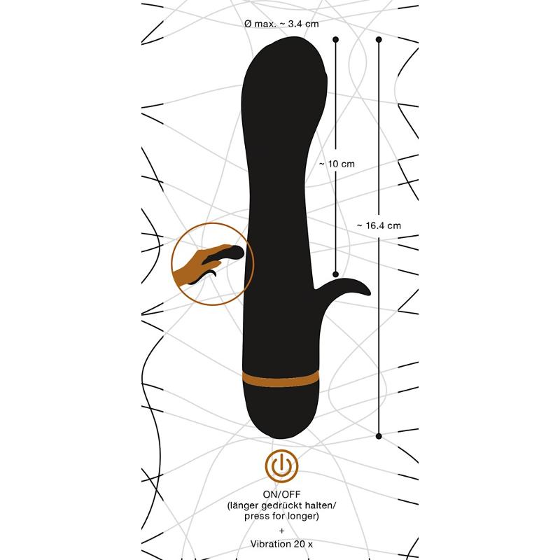 Вибратор тюльпан Bendy Tulip Vibrator 20 режимов вибрации