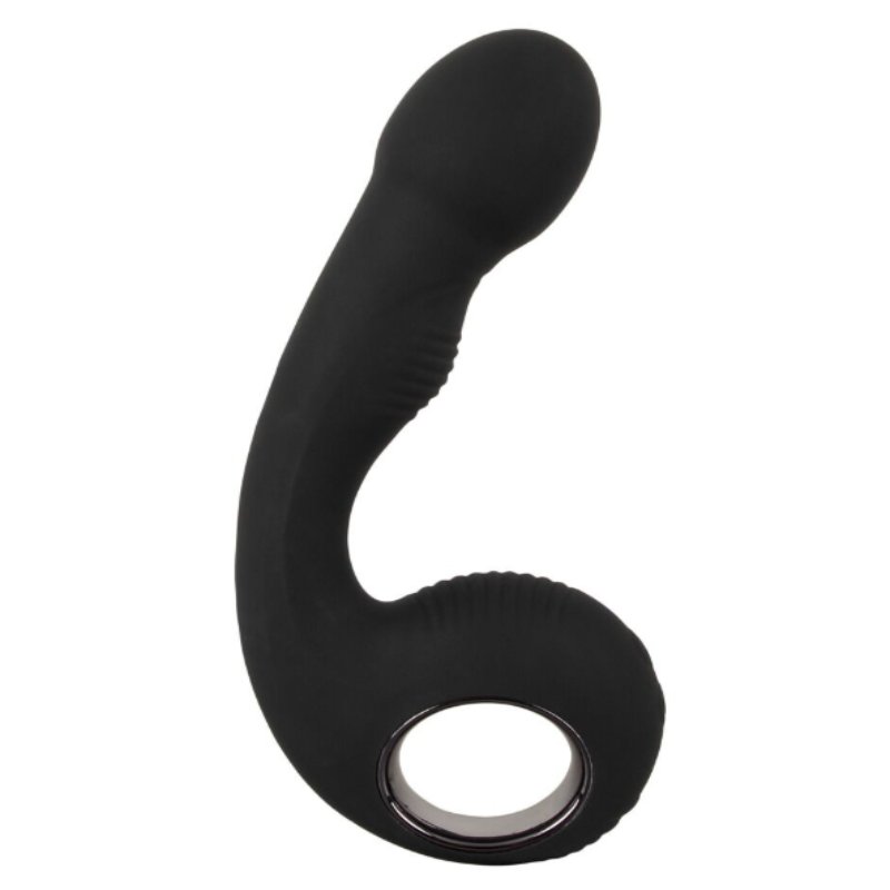 Изогнутый вибратор для точки G и P , Black Velvets