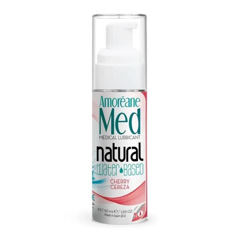 Гель-любрикант AM. Cherry Water Based Lubricant с фитопланктоном, 50 мл