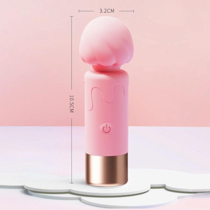 Вибратор микрофон " Milkshake Vibrator", 10 режимов вибрации, розовый